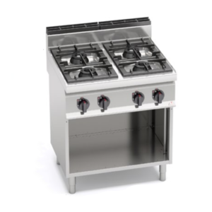 cucina 4 fuochi a gas serie 700 berto's